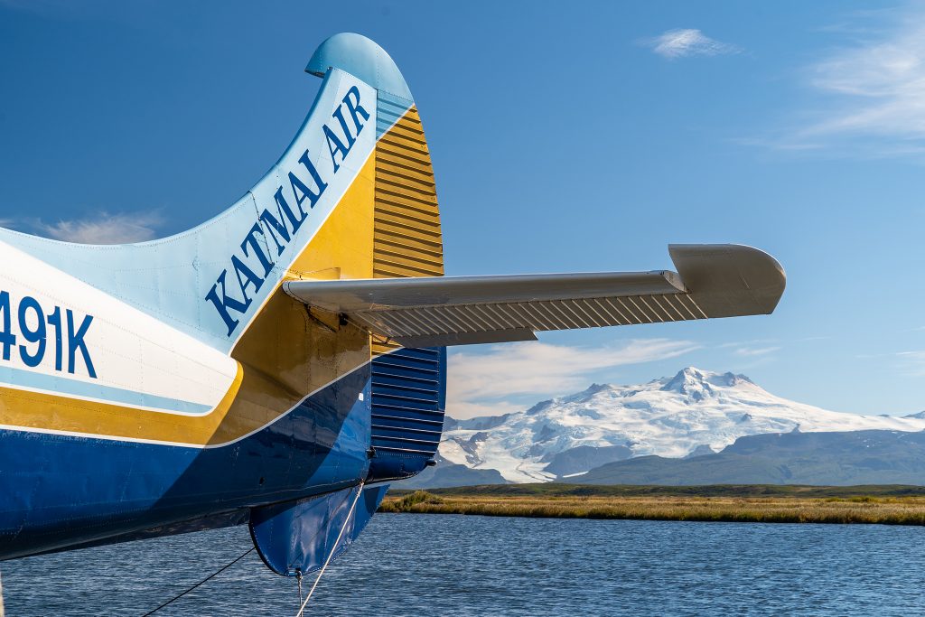 Katmai Air Float Plane and Mountains by Fly Out Travel