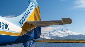Katmai Air Float Plane and Mountains by Fly Out Travel